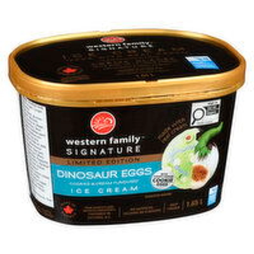 Western Family - Signature Dinosaur Eggs Ice Cream - Limited Edition, 1.65 Litre