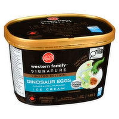 Western Family - Signature Dinosaur Eggs Ice Cream - Limited Edition, 1.65 Litre