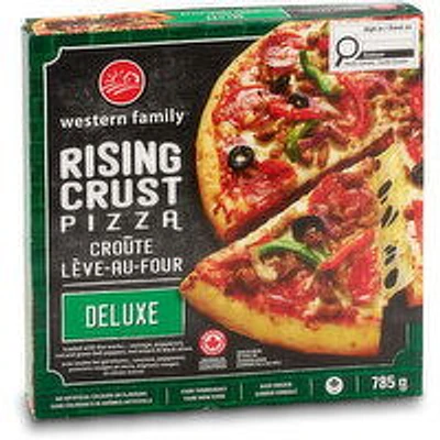 Western Family - Rising Crust Deluxe Pizza, 785 Gram