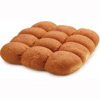 Bake Shop - 100% Whole Wheat Dinner Buns, 12 Each