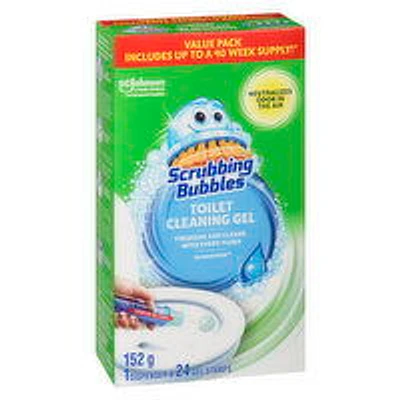 Scrubbing Bubbles - Toilet Cleaning Gel - Value Pack, 4 Each