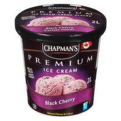 Chapman's - Premium Black Cherry Ice Cream, 2 Litre