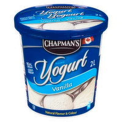 Chapman's - Vanilla Frozen Yogurt, 2 Litre