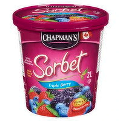 Chapman's - Sorbet Triple Berry, 2 Litre
