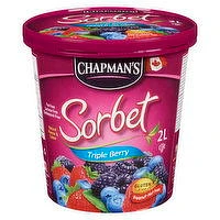 Chapman's - Sorbet Triple Berry, 2 Litre