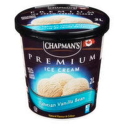 Chapman's - Tahitian Vanilla Bean Ice Cream, 2 Litre