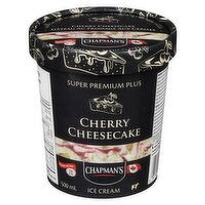Chapman's - Super Premium Plus Cherry Cheesecake Ice Cream, 500 Millilitre
