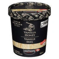 Chapman's - Super Premium Plus Vanilla Honey Ice Cream, 500 Millilitre