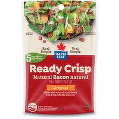 Maple Leaf - Ready Crisp Natural Bacon Pieces, Fully Cooked, 85 Gram