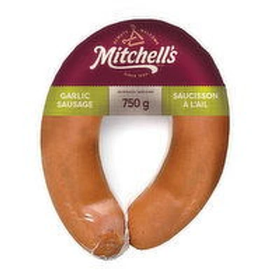 Mitchell's - Garlic Sausage Ring, 750 Gram