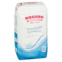 Rogers - Granulated White Sugar, 10 Kilogram
