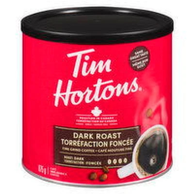 Tim Hortons - Dark Roast Ground Coffee Fine, 875 Gram
