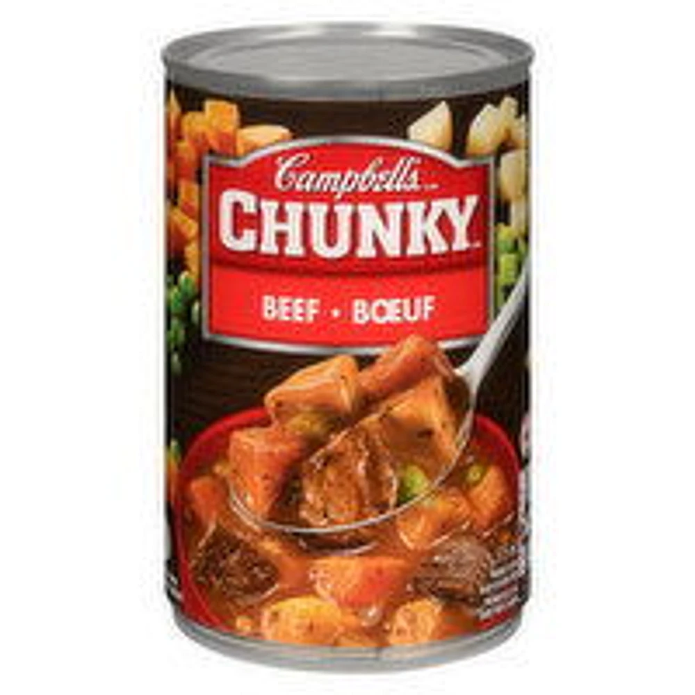 Campbell's - Soup, Chunky Beef, 515 Millilitre