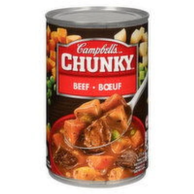 Campbell's - Soup, Chunky Beef, 515 Millilitre