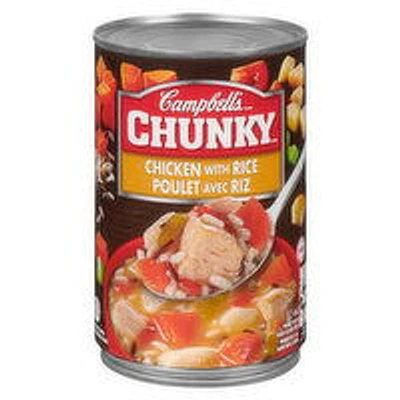 Campbell's - Chunky Chicken with Rice Soup, 515 Millilitre