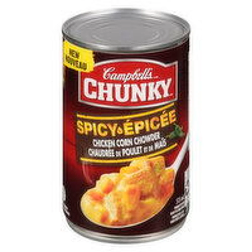 Campbells - Chunky Spicy Chicken Corn Chowder, 515 Millilitre