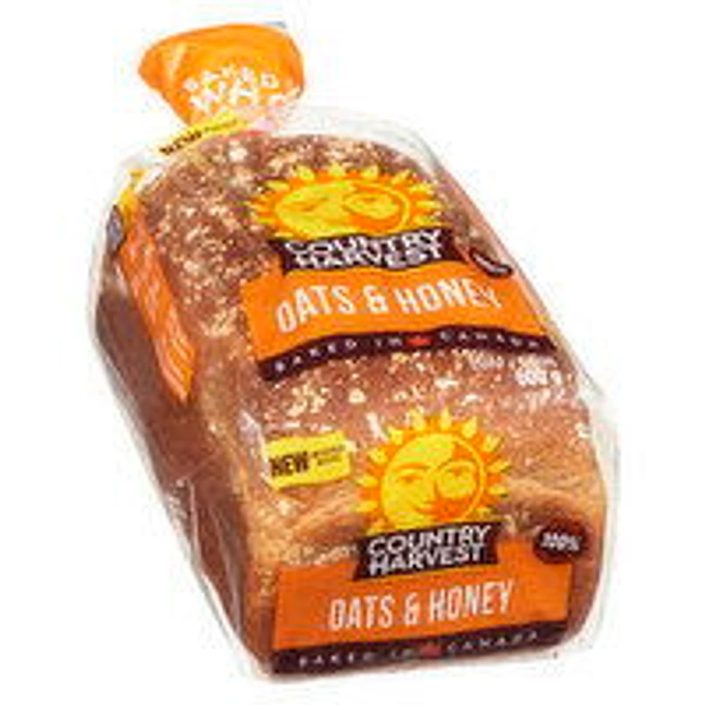 Country Harvest - Oat & Honey Bread, 600 Gram