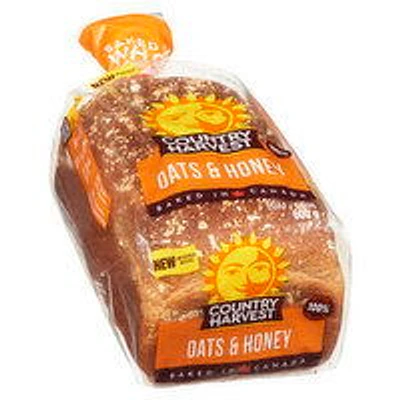 Country Harvest - Oat & Honey Bread, 600 Gram