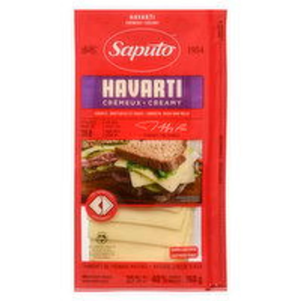 Saputo - Cheese - Havarti Slices, 160 Gram