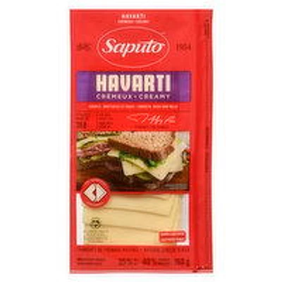 Saputo - Cheese - Havarti Slices, 160 Gram