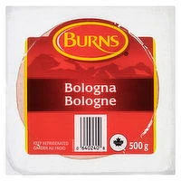 Burns - Bologna, Sliced, 500 Gram