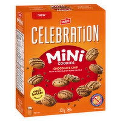 Leclerc - Celebration Mini Chocolate Chip Cookies, 200 Gram