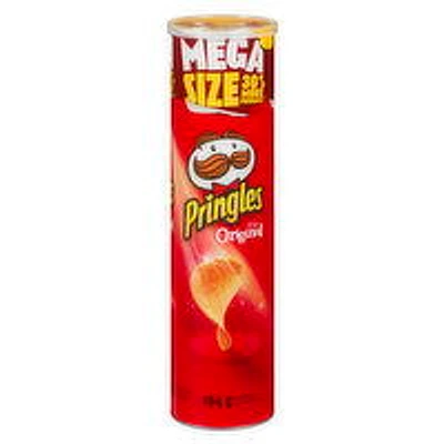PRINGLES - Mega Stack Potato Chips Original, 194 Gram