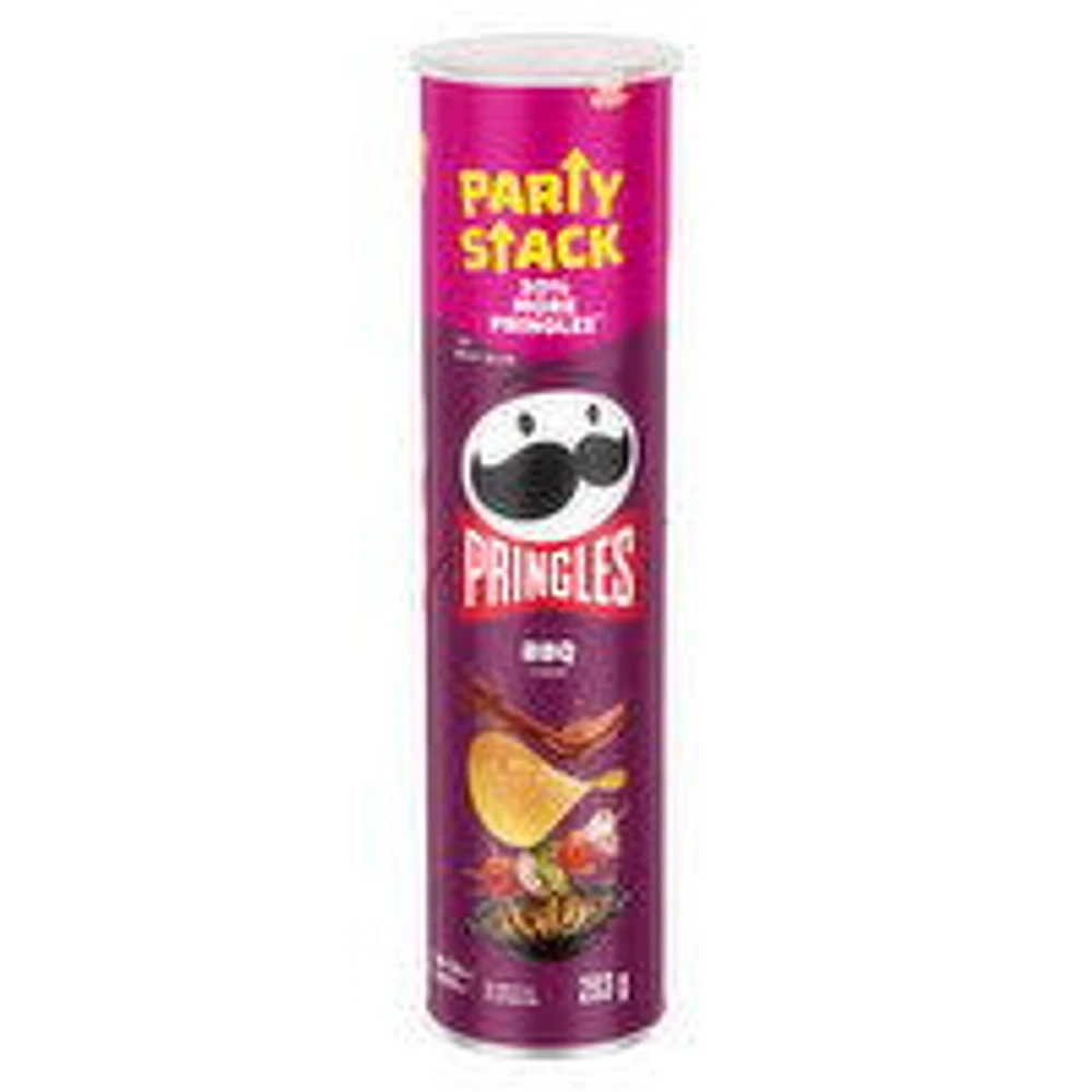 PRINGLES - Potato Crisps Mega Stack - BBQ, 203 Gram