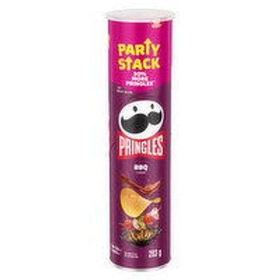 PRINGLES - Potato Crisps Mega Stack - BBQ, 203 Gram