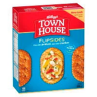 Keebler - Town House FlipSides Crackers, Pretzel & Cracker, 260 Gram