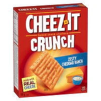 Cheez-It - Crunch Crackers Zesty Cheddar Ranch, 191 Gram