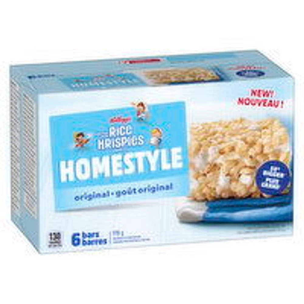 Kellogg's - Rice Krispies Treats Original Homestyle Bars, 198 Gram