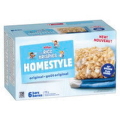 Kellogg's - Rice Krispies Treats Original Homestyle Bars, 198 Gram