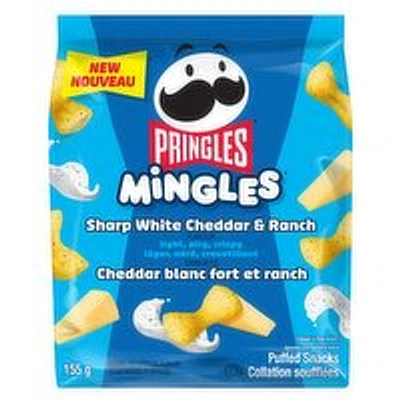 PRINGLES - Mingles Snacks, Sharp White Cheddar & Ranch, 155 Gram