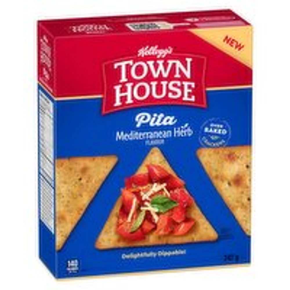 Kelloggs - Twn Hs Mediterranean Pita Cracker, 247 Gram