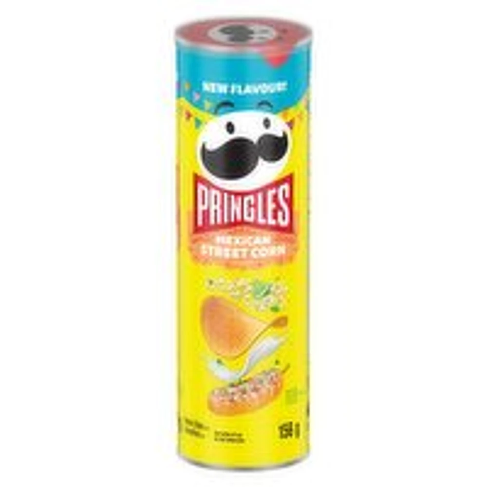 PRINGLES - Potato Chips, Mexican Street Corn, 156 Gram
