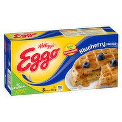 Kellogg's - Eggo Blueberry Waffles, 8 Each