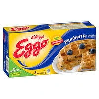 Kellogg's - Eggo Blueberry Waffles, 8 Each