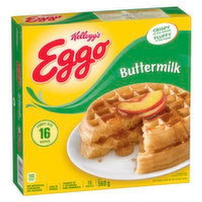 Kellogg's - Eggo Waffles Buttermilk, 16 Each