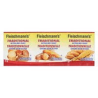 Fleischmann's - Traditional Active Dry Yeast, 3 Each