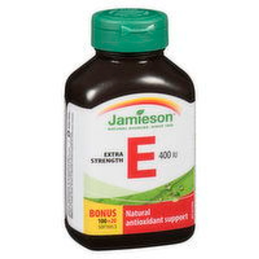 Jamieson - Vitamin E 400IU, 120 Each