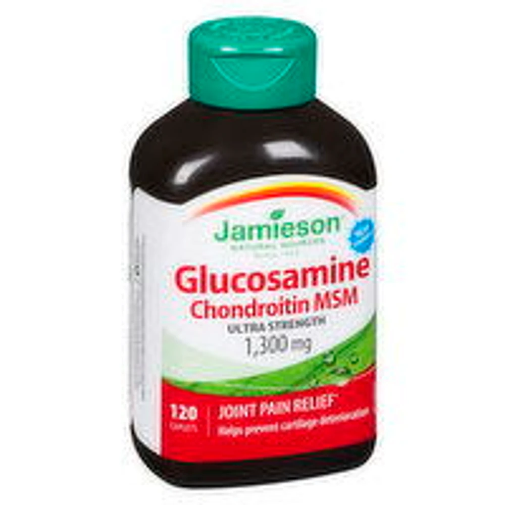 Jamieson - Glucosamine Chondrotin Caplets, 120 Each