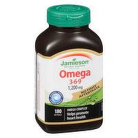 Jamieson - Omega 3-6-9 1,200mg, 180 Each