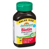 Jamieson - Biotin 10,000mcg Value Size, 90 Each