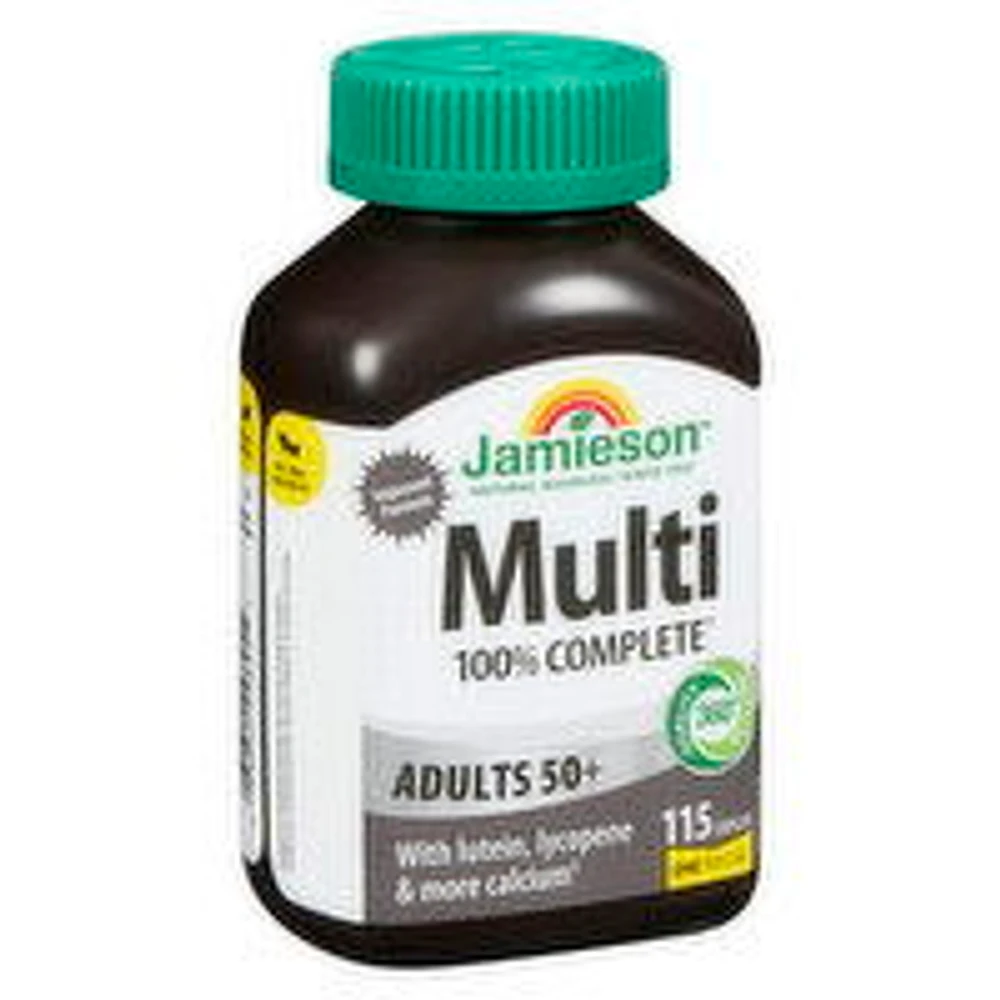 Jamieson - 100% Multi Complete Adult 50+, 115 Each