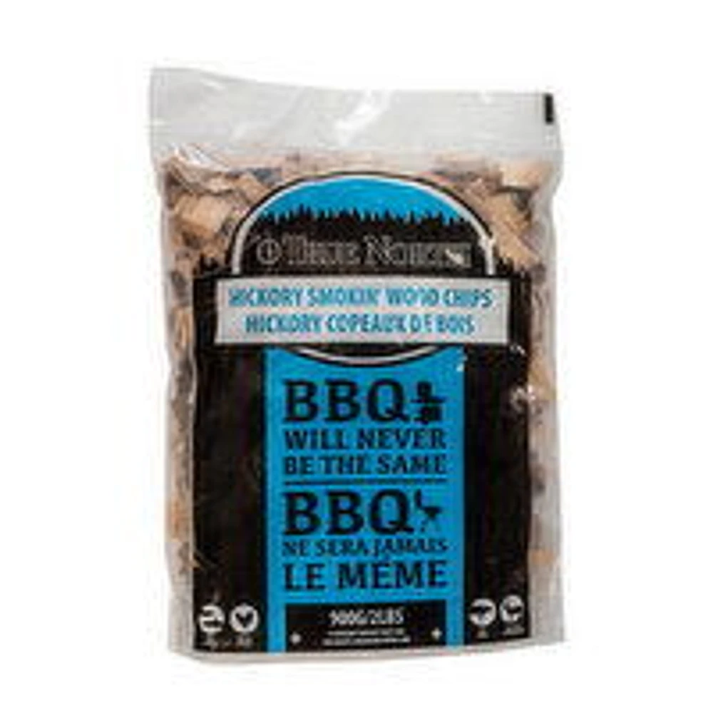 True North - Hickory Smokin Wood Chips, 2 Pound
