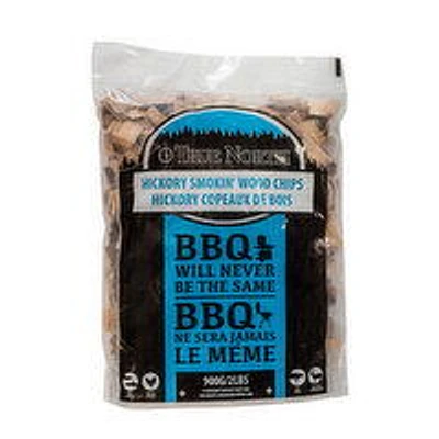 True North - Hickory Smokin Wood Chips, 2 Pound