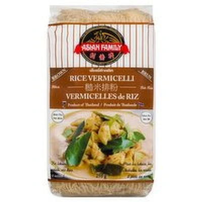 ASIAN FAMILY - Rice Vermicelli Brown, 250 Gram