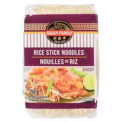 ASIAN FAMILY - Rice Stick Noodles, 250 Gram
