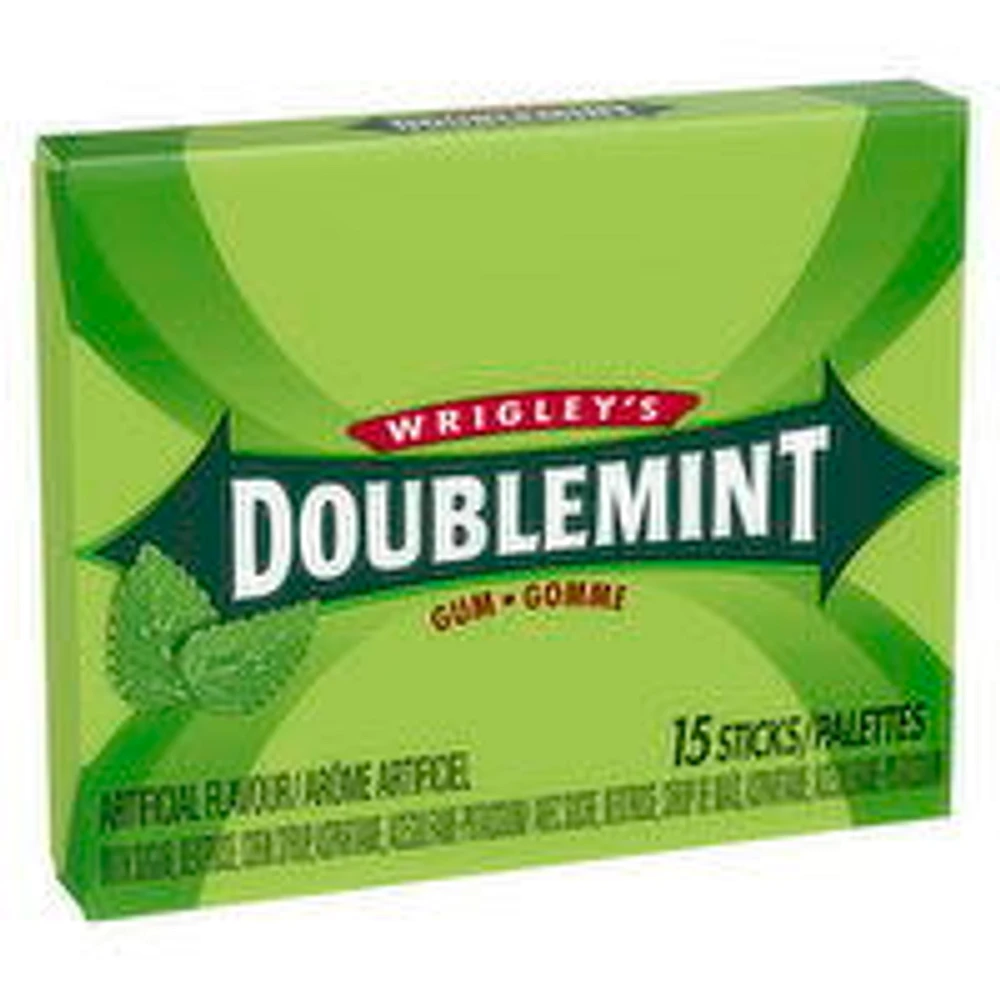 Wrigley's - Peppermint Chewing Gum, 15 Each